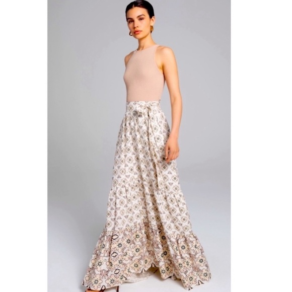 ALC Caroline Wrap Maxi Skirt. - Picture 1 of 9